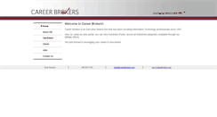Desktop Screenshot of careerbrokers.com